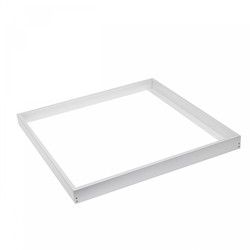 Spectrum LED Algine Line Ramme - 600x600mm, skruer, hvit