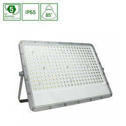 Spectrum LED NOCTIS MAX lyskaster 150W - kald hvit, 230V, 85°, IP65, 357x262x30 mm, grå