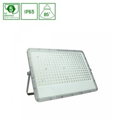 Spectrum LED NOCTIS MAX Lyskaster 200W - Kald Hvit, 230V, 85°, IP65, 294x215x30 mm, Grå