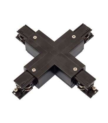 X-samler til 3-fase skinner - Svart, Spectrum X-samler til 3-fase skinner - Svart, Spectrum