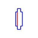 forbindelse for 3-faset skinner - Intern, Hvit, Spectrum