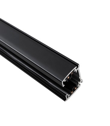 1m skinne 3-fase for skinnespot - Sort, Spektrum 1m skinne 3-fase for skinnespot - Sort, Spektrum