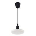 ALBENE ECO LED 18W 230V - Varm Hvit, Sort Kabel