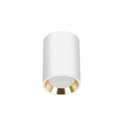 Spectrum LED CHLOE Mini P20 Rund - Hus hvit, Ring gull, Kant hvit, Uten lyskilde