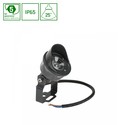 FLORI Spot 5W - 25°, 24V, Varm Hvit, IP65