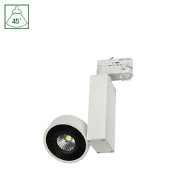 Spectrum LED MADARA COB LED 230V 10W - IP20, 45°, Varm Hvit, Skinne, Lys.