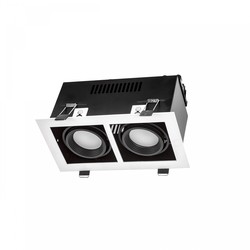 Spectrum LED Modern Day Mini GU10 - Hvit ramme, uten lyskilde