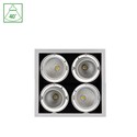 MODERN-DAY Downlight - 4x1LED, COB, Citizen, 40°, 230V, 4x27W, IP20, Varm hvit, Kvadratisk