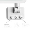 Noctis Lux 2 230V - 10W IP44, Hvit, Med sensor