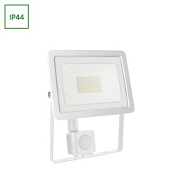 Spectrum LED Noctis Lux 2 30W - 230V, IP44, Varm hvit, Hvit med sensor