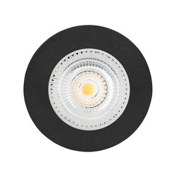 LED downlights HiluX D1 Gen3 - Full Spectrum LED Innbyggingsspot, 2.8W, RA97 2700K, Sort