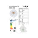 HiluX D8 Tilt360 - Full Spectrum LED Innfellingsspot, RA97, 2700K, Hvit