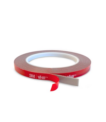 3M VHB Dobbelsidig tape - 8mm bred, 5m rull