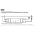 HiluX Zigbee DIN-skinne lysdemper - 250w