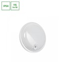 Spectrum 20W Teknik-lampe - IP54, IK07, 230V, Rund, 4000K, PIR sensor.