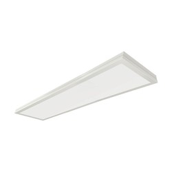 Tilbud V-Tac 120x30 LED panel - 40W, 4400lm, innebygd i hvit ramme
