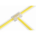 LED stripe 8 i 1 samler - 8mm COB, enkeltfarget, IP20, 5V-24V