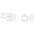 LEDlife rWave 1-10V innbyggingsdimmer - RF, push-dim, LED dimmer, til innbygging