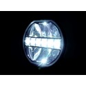 7" Prolumo 108W Beam HEXA E-godkjent - LED-fjernlys, dobbeltposisjonslys