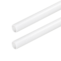 PVC elektrisk rør Ø16mm - 2 meter, hvit