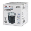 V-Tac uplight hagelys - 12W, 230V