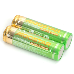 Batterier 2 stk. Oppladbart AA Batteri - 1600mAh, 1.2V