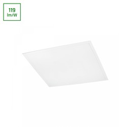 Spectrum LED ALGINE Panel bakbelyst 36W - Nøytral hvit, 230V, 120°, IP20, 600x600x34, hvit