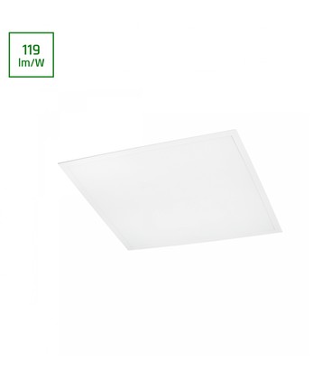 ALGINE Panel bakbelyst 36W - Nøytral hvit, 230V, 120°, IP20, 600x600x34, hvit