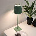 Oppladbar LED bordlampe Innendørs/utendørs - Grønn, berøringsdimbar, CCT, IP54 utendørs