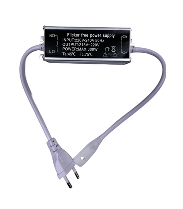 Flicker free stikkontakt til 230V CLIP-ON 8x16 Neonflex - Inkl. endestykke, flicker free, 230V