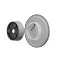 Spectrum Ø18cm CCT vegglampe - 12W, 3 lysfarger, IP44 utendørs, grå, 230V