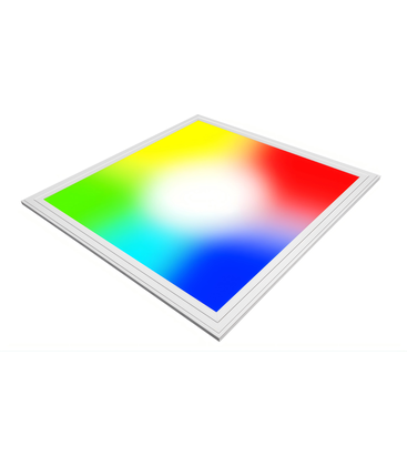 60x60 RGB+CCT LED panel - 36W, hvit kant