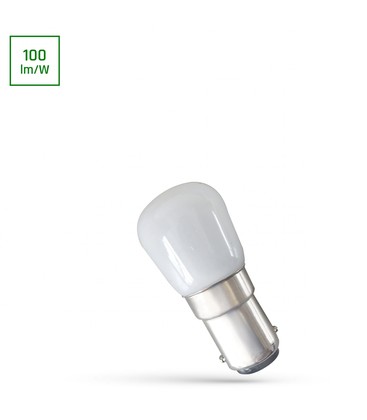 T26 LED 1,5W BA15D - 230V, Nøytral Hvit, Spectrum