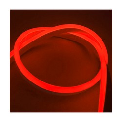 230V Neon Flex LED strip Rød 8x16 Neon Flex LED - 8W per meter, IP67, 230V