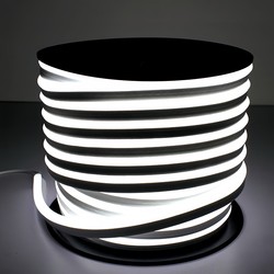 230V Neon Flex LED strip Nøytral hvit 8x16 CLIP-ON Neon Flex LED - 9W per meter, IP67, 230V