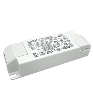 Lifud 30W 1-10V dimbar LED driver - 0/1-10V interface, 400mA-750mA, 9-42V, flicker free