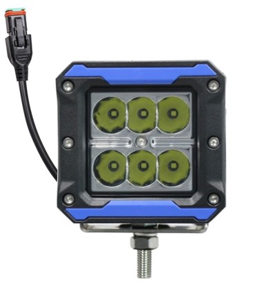 Outlet: LEDlife 18W LED arbeidslys/ekstralys - Bil, lastebil, traktor, trailer, 8° strålevinkel, IP67 vanntett, 10-30V