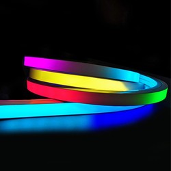 230V RGBIC LED strip 12W/m 15x15 RGBIC LED stripe - 5m, IP67, 90 LED per meter, 230V