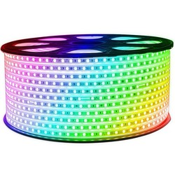 230V RGBIC LED strip 12W/m 7x14 RGBIC LED strip - 5m, IP67, 90 LED pr. meter, 230V