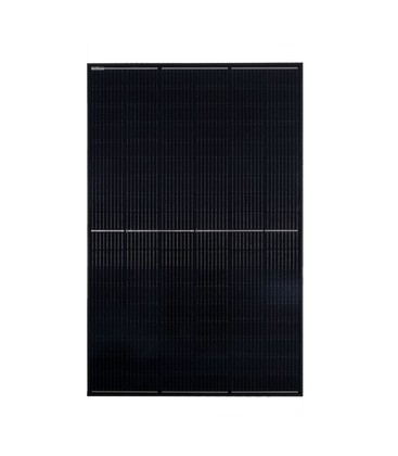 410W Full sort Tier1 Mono solcellepanel - Sort-i-sort, all-black, half-cut panel v/6 stk.