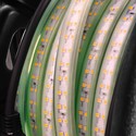 Selvlysende arbeidslys 25m 230V LED strip - IP67, 180 LED/m, 11W/m, 1000 lm/m, 4000K