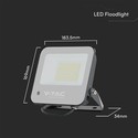 V-Tac LED lyskaster 50W RGB med fjernbetjening