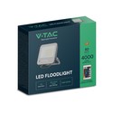 V-Tac LED lyskaster 50W RGB med fjernbetjening