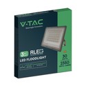 V-Tac 30W LED projektør, CCT - 3 lysfarger, Arbeidslampe, utendørs