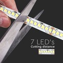 V-Tac 17W/m LED strip - 5m, 150lm/W, IP20, 24V, 238 LED per meter