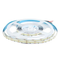 Enkeltfarget LED strip 24V V-Tac 17W/m LED strip - 5m, 150lm/W, IP20, 24V, 238 LED per meter