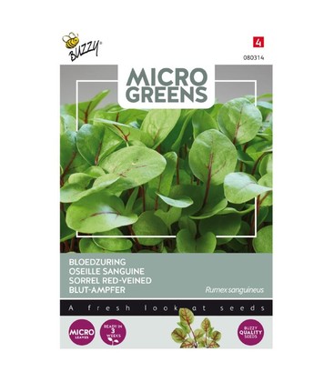 Outlet: Microgreens, Rødbladet syre, 0,5g