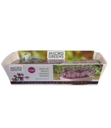 Outlet: Microgreens startekit - Rød Daikon reddik