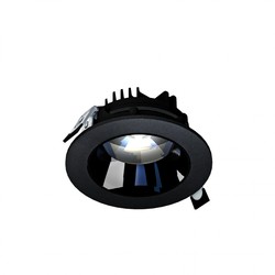 Produsenter Modell M Downlight 14W - innfelt, justerbar retning uten lyskilde, 30°, 130x58 mm, svart