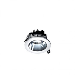 Produsenter Modell S Downlight Justerbar Retning 8W - 30°, 95x45 mm, Hvit, Uten Lyskilde